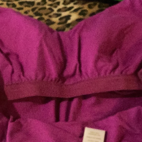 Cache Raspberry Halter Top w/ Built-In Bra - Picture 7 of 8